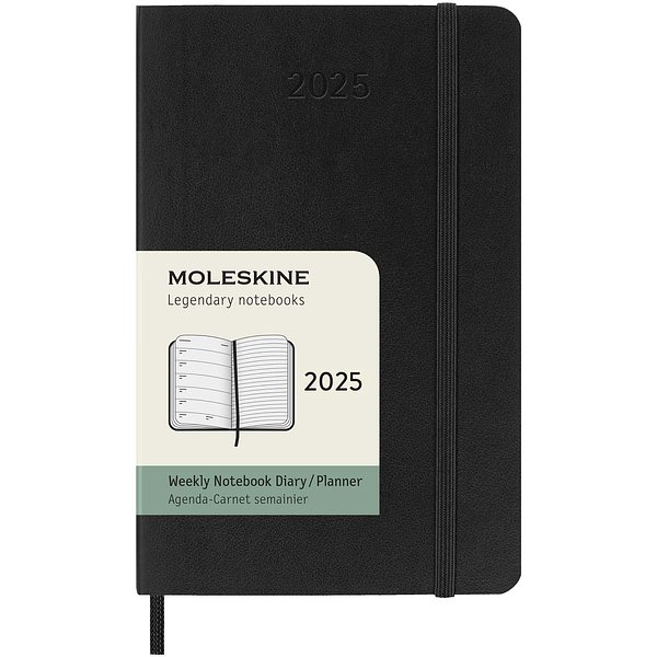 Softcover 12 Monate Wochenkalender, Pocket-Format - Lorilgiel
