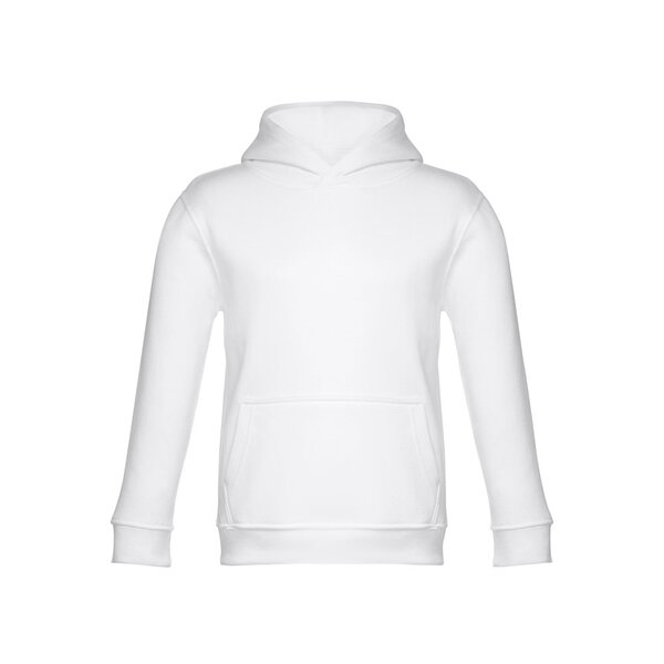 Kinder Unisex-Sweatshirt, mit Kapuze Stein