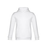 Kinder Unisex-Sweatshirt, mit Kapuze Stein