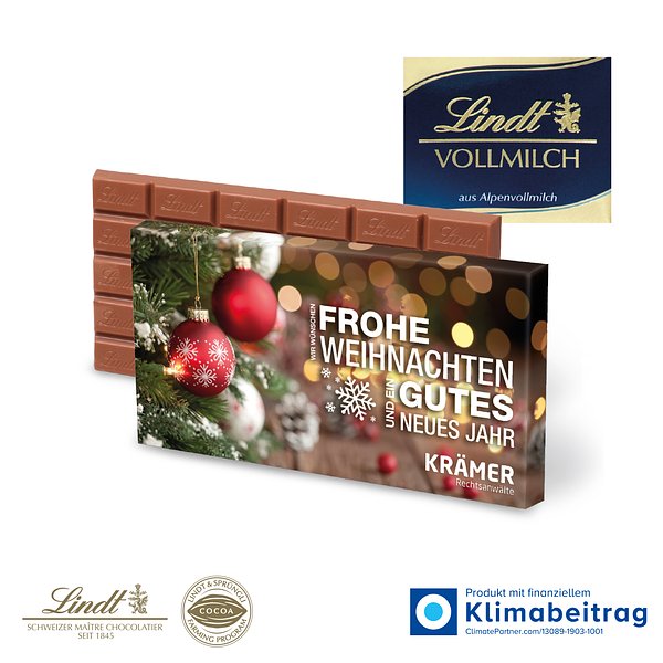 Premium Schokolade von Lindt, 100 g, EXPRESS