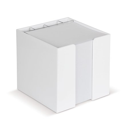 Notizzettel 10x10x10cm in Würfelbox mit Stifteköcher Stgas