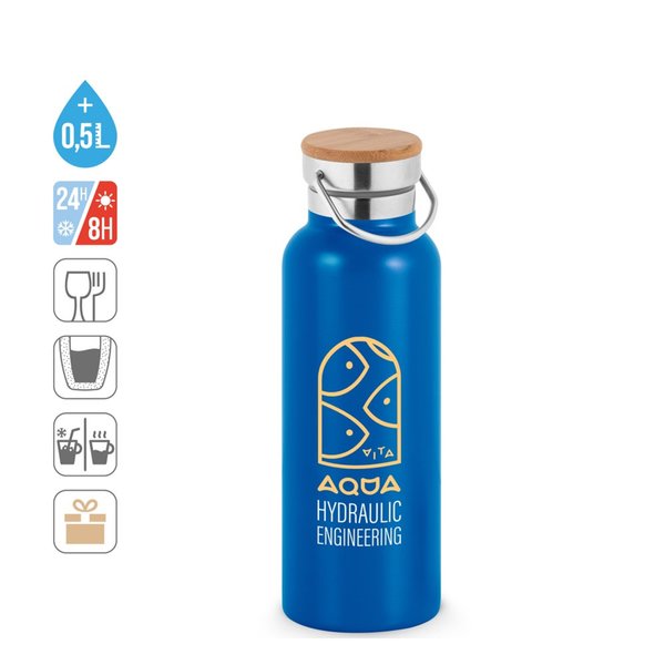 Trinkflasche aus Edelstahl 570ml Liusehili