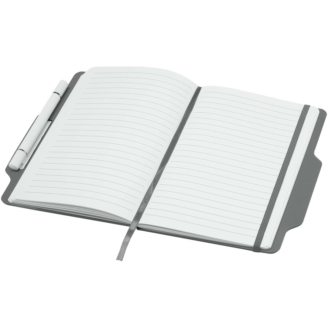 A5 Hardcover Notizbuch mit Kugelschreiber und Bleistiftset (schwarze Mine) - Vregun