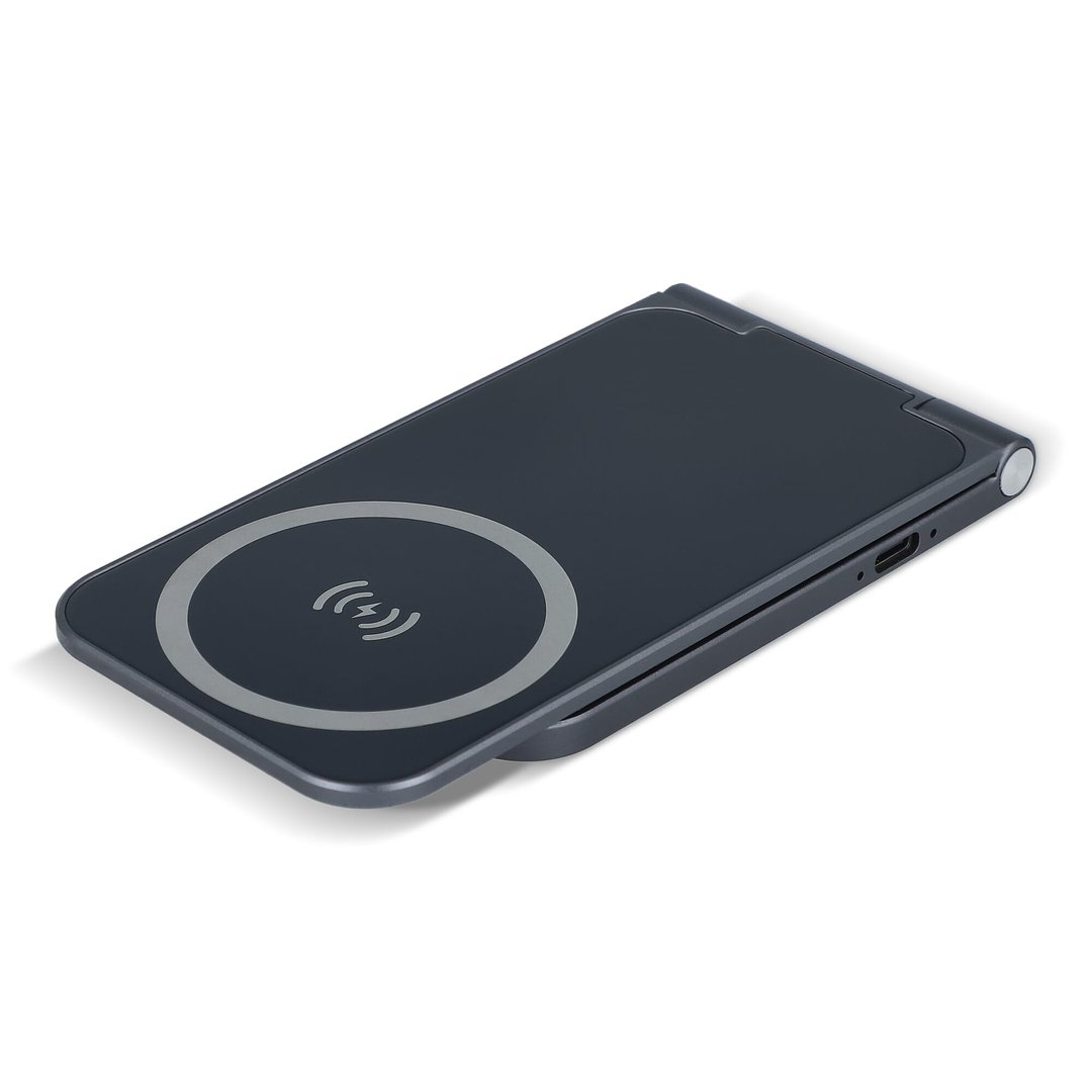 2255 - Zero 2 in 1 Drahtloses Ladegerät Kompatibel mit MagSafe Emervep
