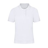 Erwachsene Frauen Weiss Polo-Shirt Idles