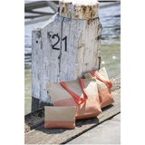 Strohpapier Beutel mit Reissverschluss, 3 l - Elixun