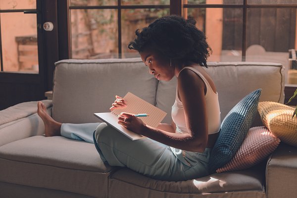 DIN A5 Notizbuch Karton Helinan