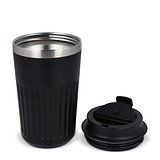 Recycelter Edelstahl-Thermobecher für Kaffee zum Mitnehmen, 400 ml Natianng