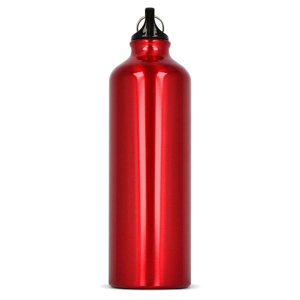 Aluminium Wasserflasche mit Karabiner 750ml Stgaunela