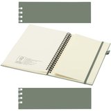 A5 Hardcover Spiralnotizbuch aus recyceltem Kunststoff - Palin