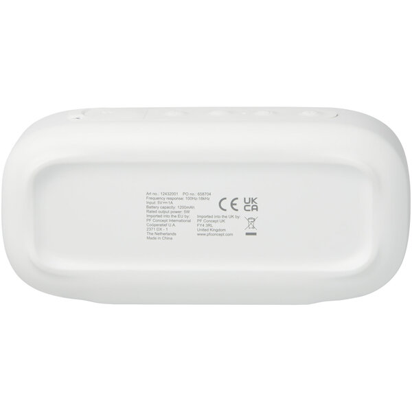 2.0 Bluetooth® Lautsprecher aus recyceltem Kunststoff, 5W, IPX5 - Lüzzast