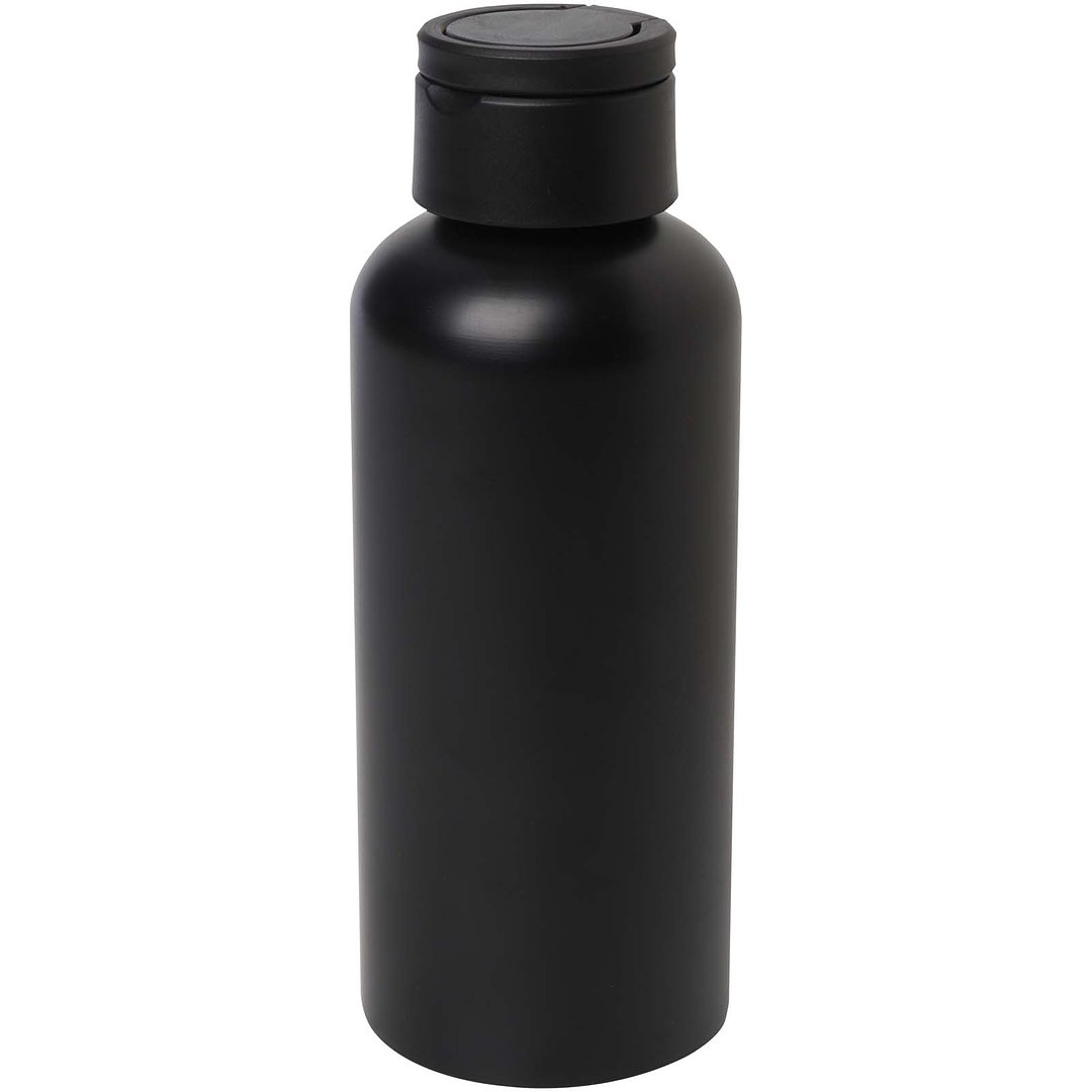 600 ml RCS-zertifizierte Wasserflasche aus recyceltem Aluminium mit RPET-Deckel - Ylana