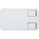 Klappbare Smartphonehalterung aus recyceltem Kunststoff mit Bambusdetails - Vregun