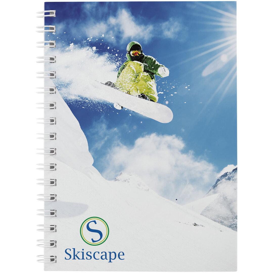 A6 Notizbuch mit Kunststoff Cover und Spiralbindung - Beninath