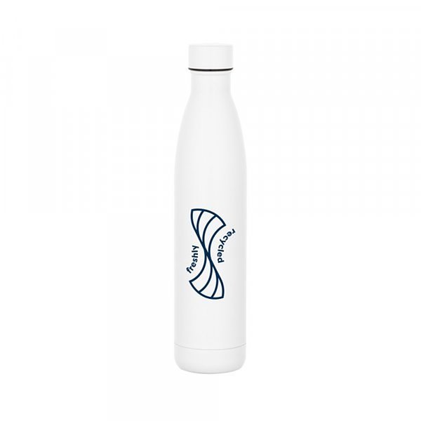 Doppelwandige Trinfklasche aus Edelstahl (90% recycelt) Ineling