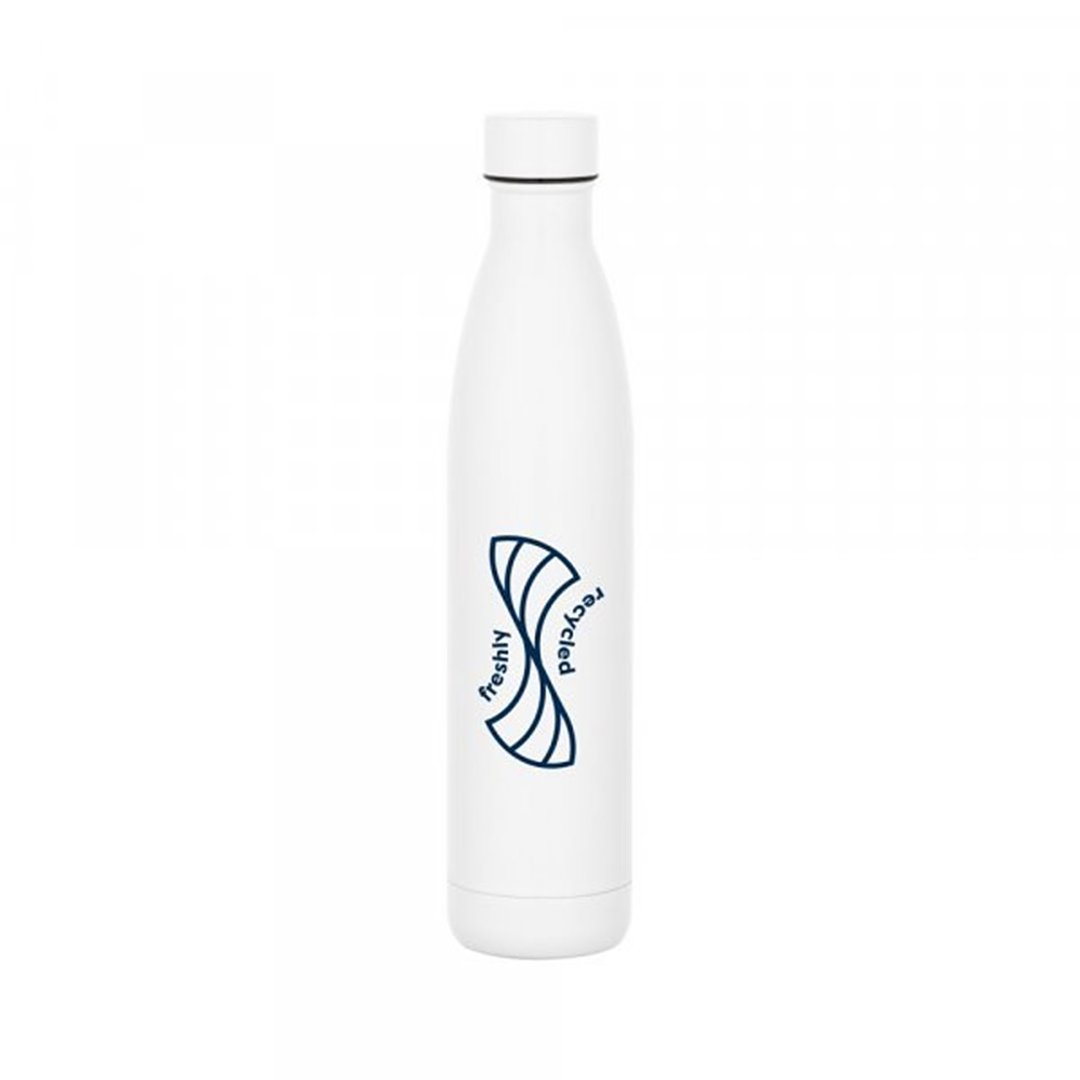 Doppelwandige Trinfklasche aus Edelstahl (90% recycelt) Ineling