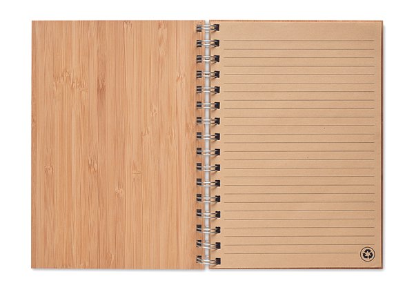 DIN A5 Ringbuch Bambus Giuna