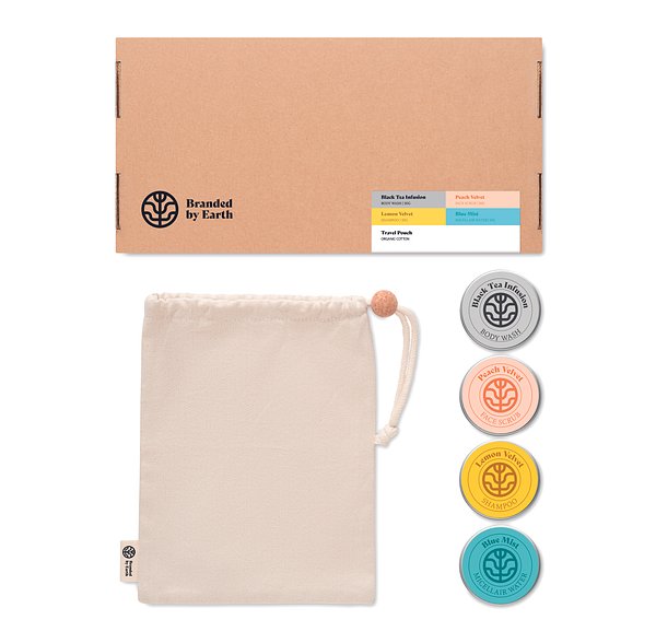 Veganes Reise-Körperpflege-Set Badan