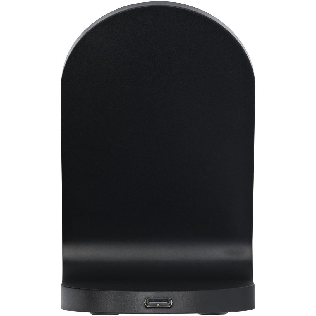 Kabellose Ladestation mit 15W Doppelspule aus recyceltem RCS Kunststoff - Mirina