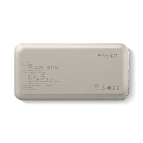 B+ Serie Powerbank 20000 mAh Noleych