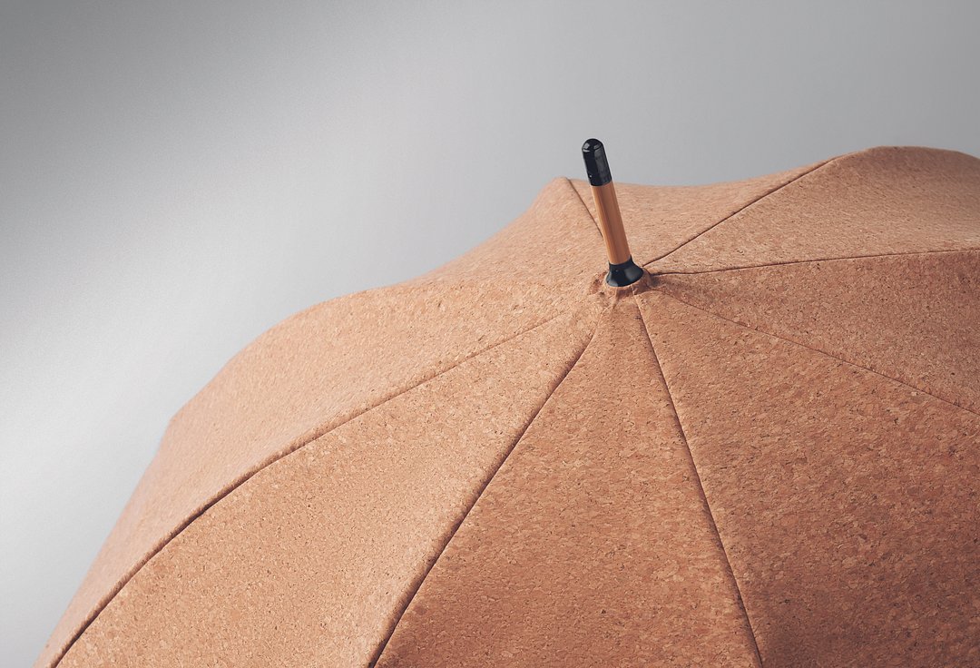 Regenschirm mit Kork Noll