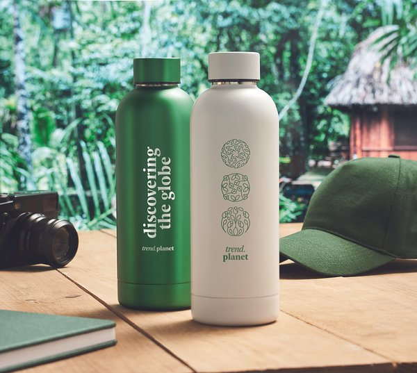 Trinkflasche Edelstahl 500 ml Hatins