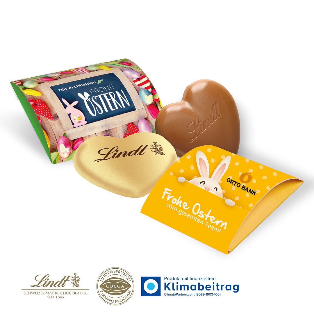 Lindt Herz, 20 g im Werbebriefchen
