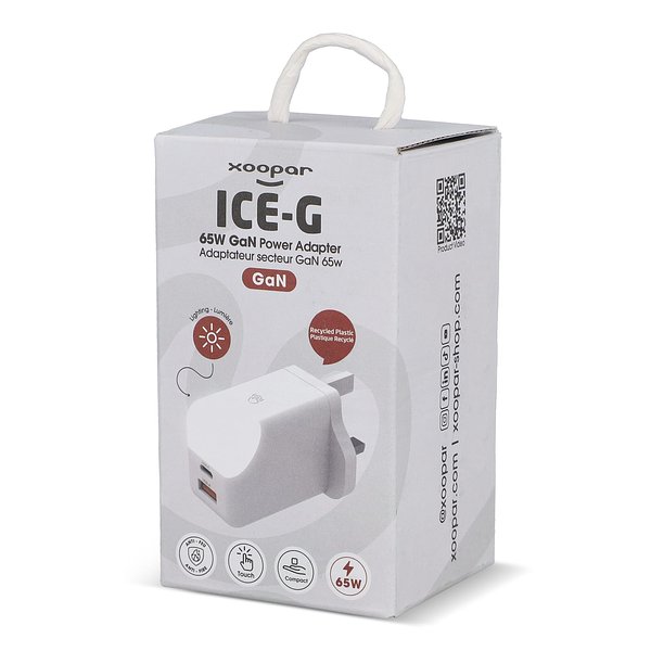 ICE-G 65W GaN-Netzteil mit UK-Stecker Pauni