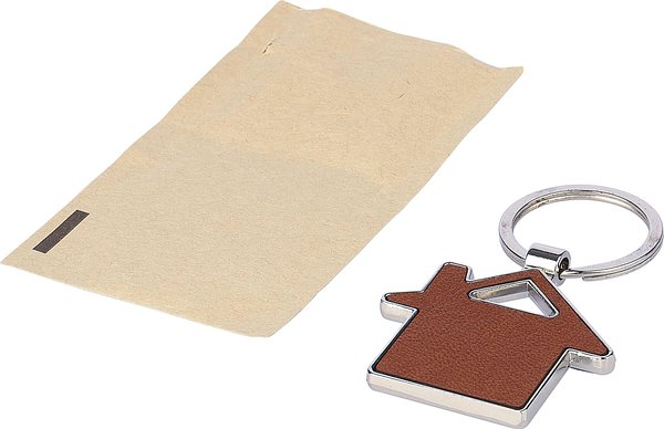 Schlüsselanhänger aus recyceltem Leder Lorena