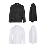 Langärmelige Küchenjacke (190 g/m²) Vinelvel