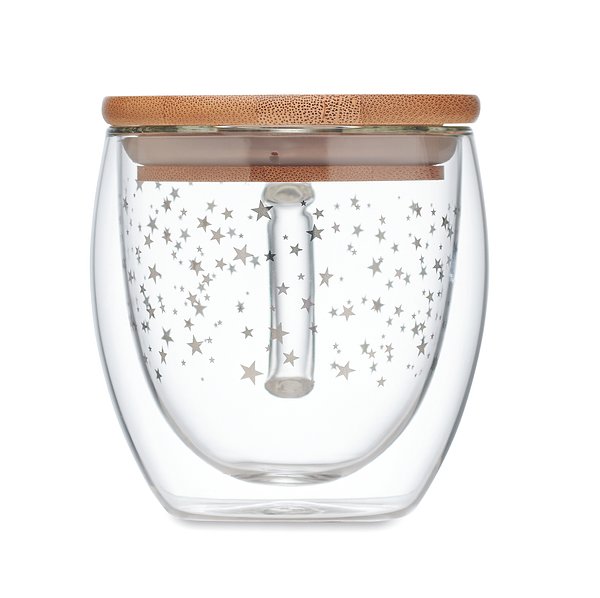 Becher Borosilikatglas Stern Bistein