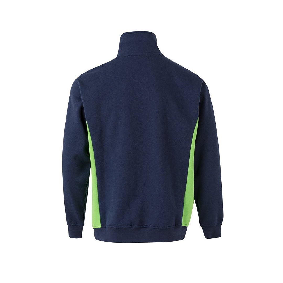 Zweifarbiges Frottee-Sweatshirt (260 g/m²), aus Polyester (65 %) und Baumwolle (35 %) Rudorscht