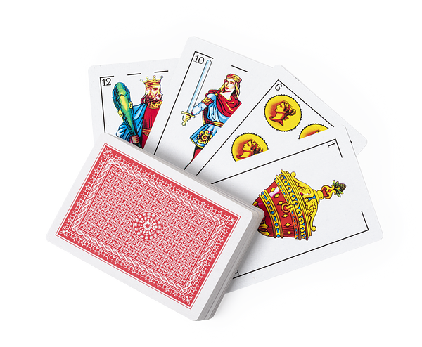 Spanisches Kartenspiel Idute