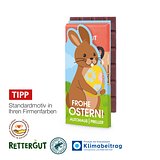 Ostergrusskarte mit Rettergut Mixschokolade, 80 g