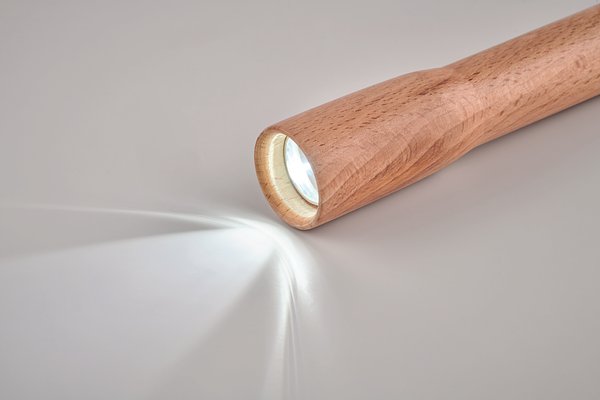 Taschenlampe aus Holz Truedi