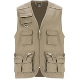 Arbeitsweste mit V-Ausschnitt und mehreren Taschen, 200 g/m2 - Elverven