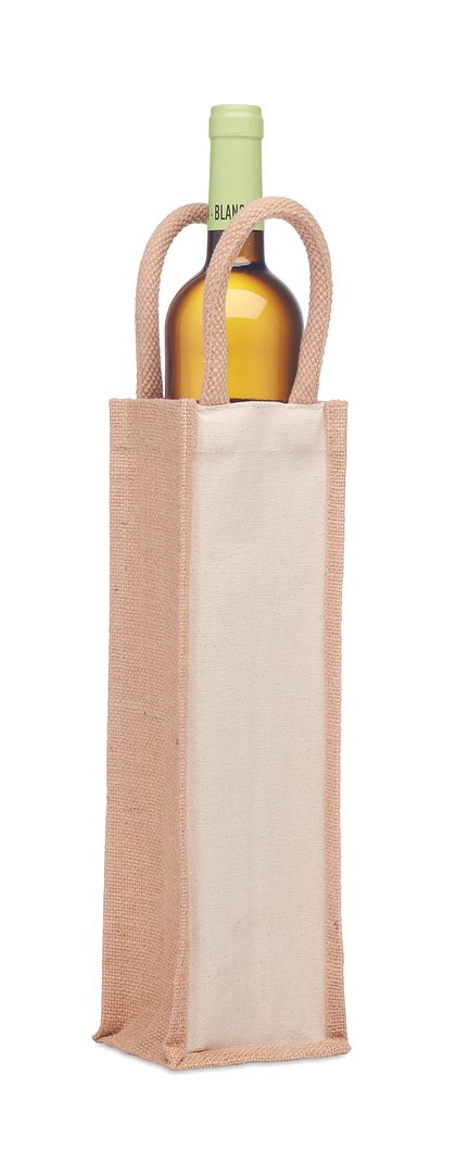 Flaschen-Geschenktasche Jute Rudin