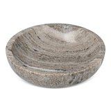 Sten Travertin-Marmor-Schale Benandrg