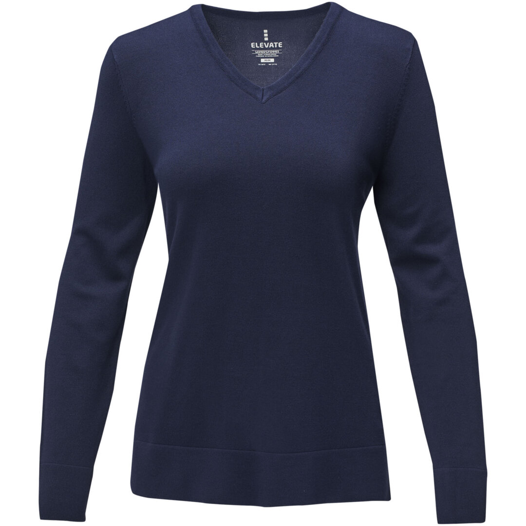 Pullover mit V-Ausschnitt für Damen - Minatri