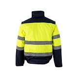 Zweifarbige Steppjacke (180g/m²) aus Polyester (100%) mit PU-Beschichtung Trik