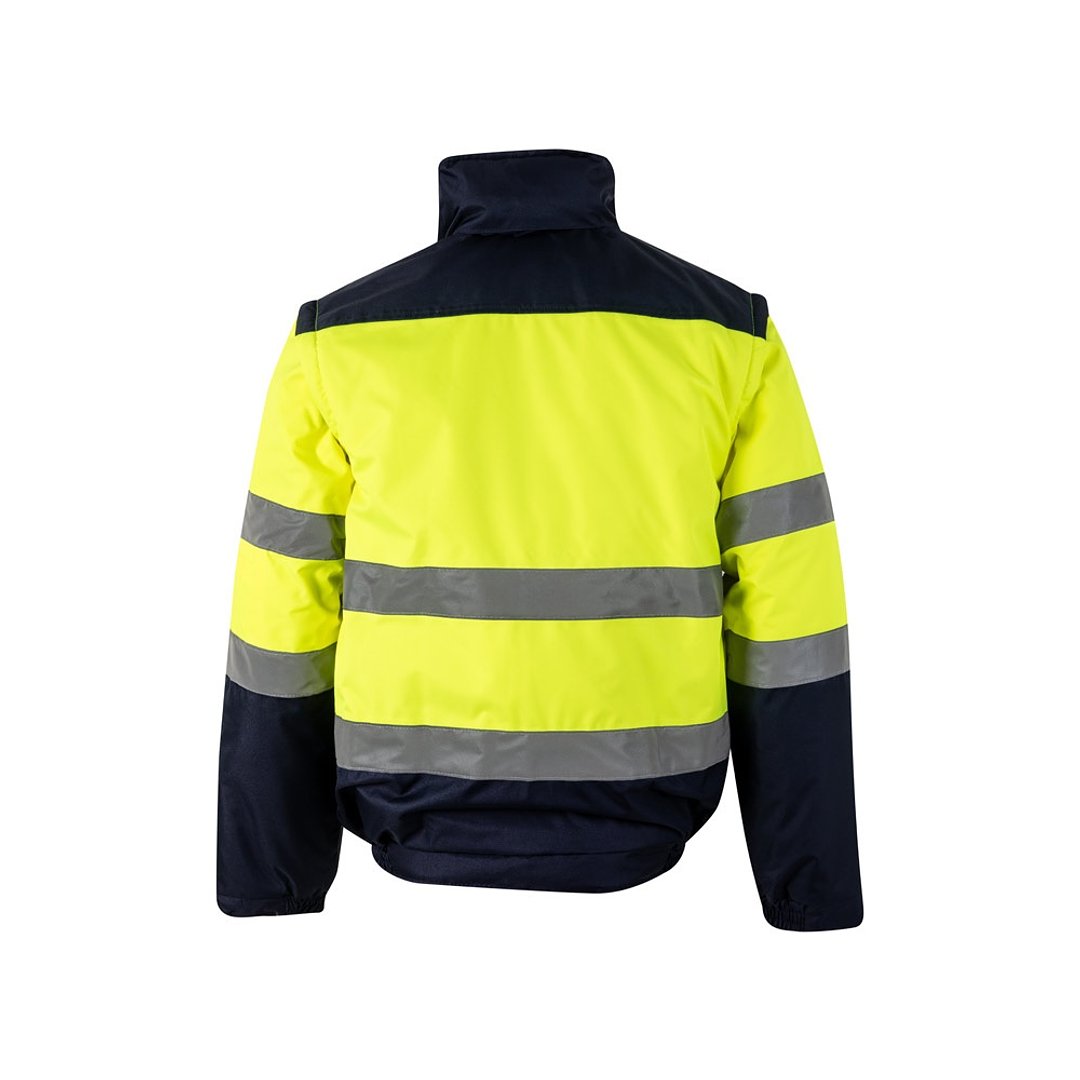 Zweifarbige Steppjacke (180g/m²) aus Polyester (100%) mit PU-Beschichtung Trik