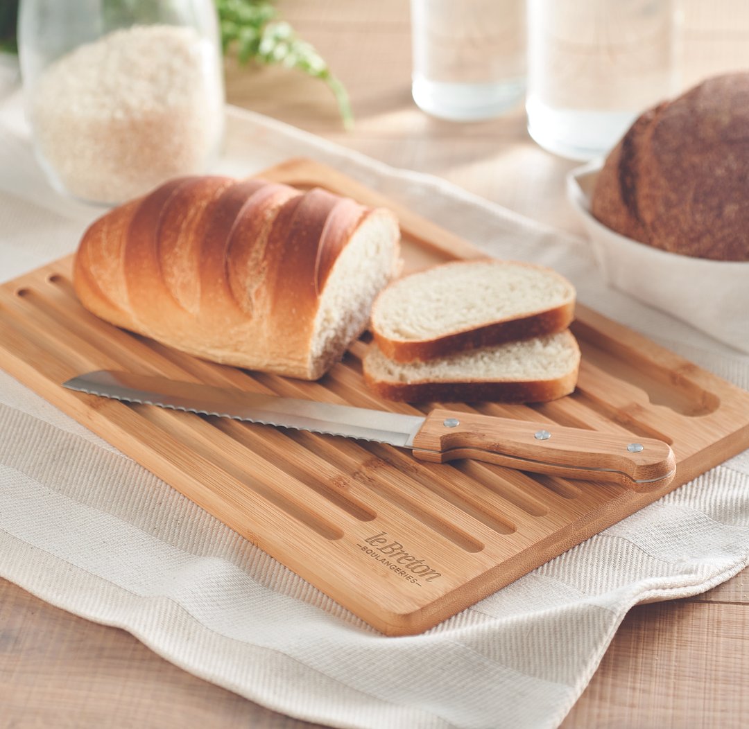 Schneidebrett-Set Bambus Jörioly