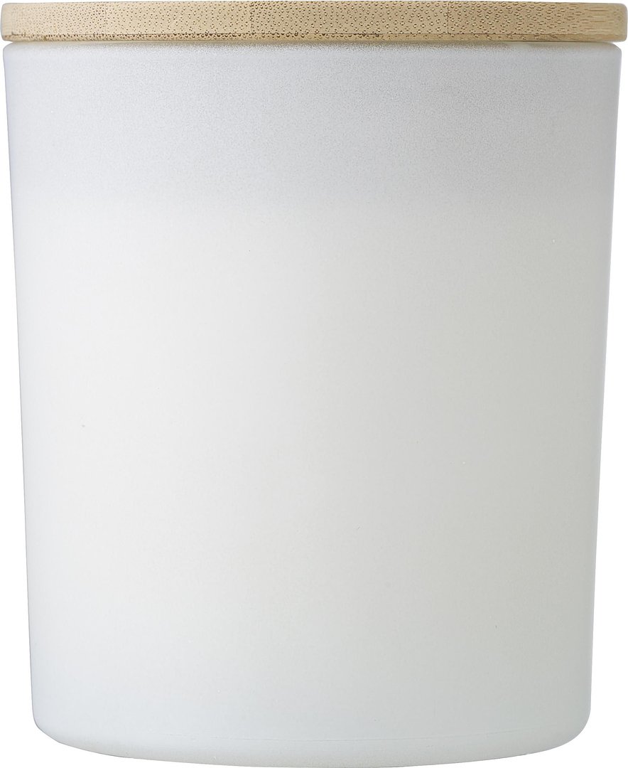 Kerze Rendi | Glas mit Bambusdeckel | Sojawachs | 280 g