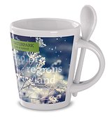 Tasse mit Löffel Sublimation Inatht