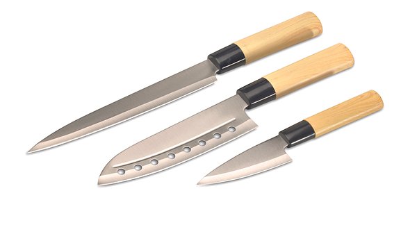 Messer-Set im japanischen Stil Adichasco