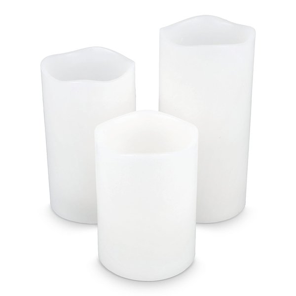 Koselys 3-teiliges LED-Kerzen-Set (batteriebetrieben) Bettama