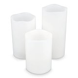 Koselys 3-teiliges LED-Kerzen-Set (batteriebetrieben) Bettama
