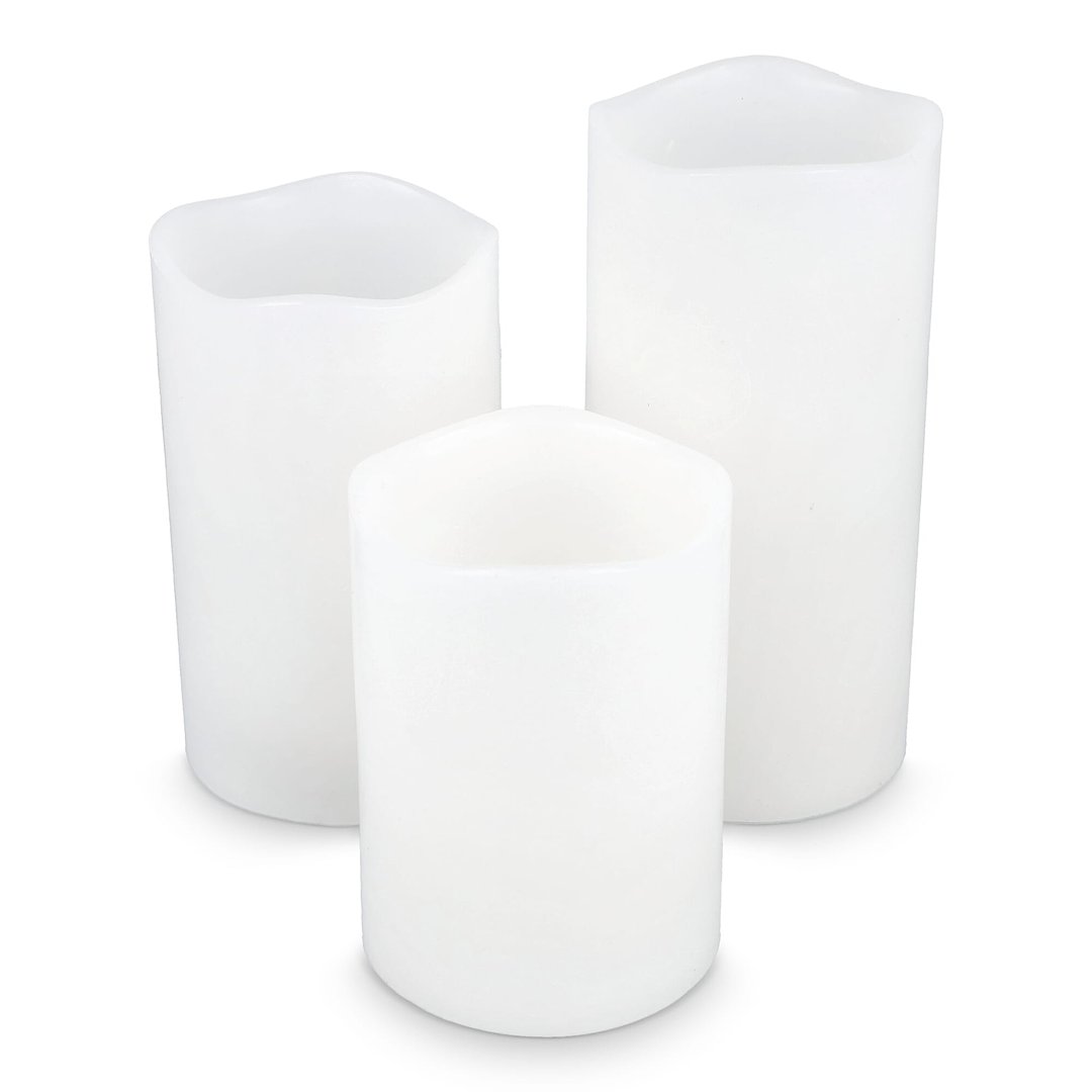 Koselys 3-teiliges LED-Kerzen-Set (batteriebetrieben) Bettama