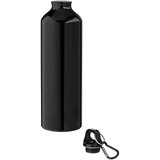 770 ml RCS-zertifizierte Trinkflasche aus recyceltem Aluminium mit Karabinerhaken - Wari