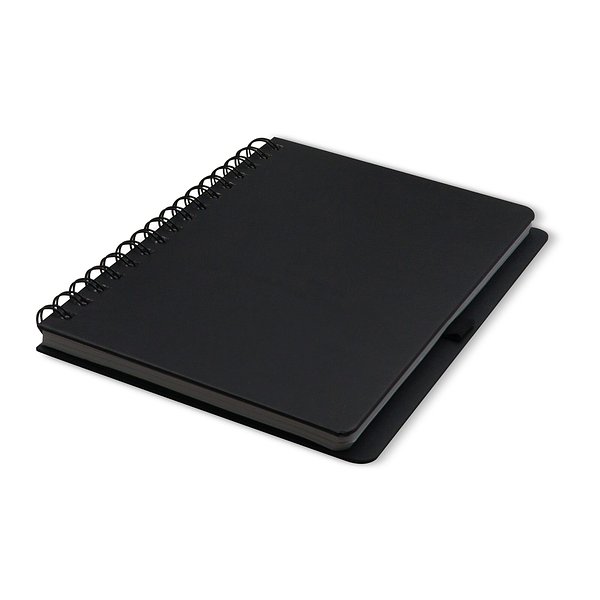 Notizbuch mit Spiralbindung, mit recycelten Papier, DIN A5 Aninat